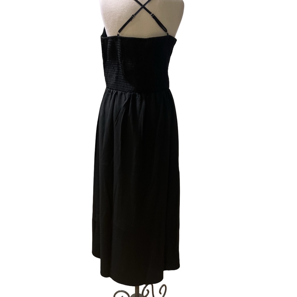 BTFBM Black strappy Maxi Dress with cutout-NWT - Picture 5 of 8